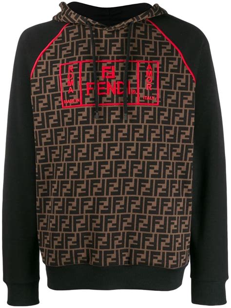 fendi roma hoodie|fendi hoodie men.